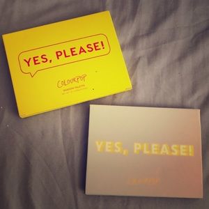 ColourPop YES PLEASE eye shadow palette